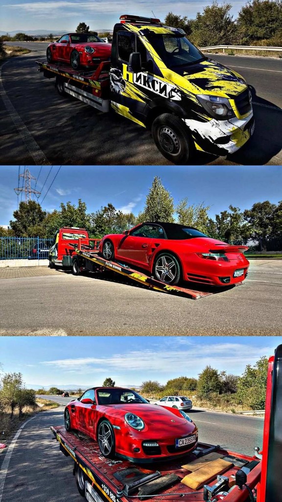 Превоз на Porsche 911